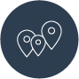equipment gps location icon