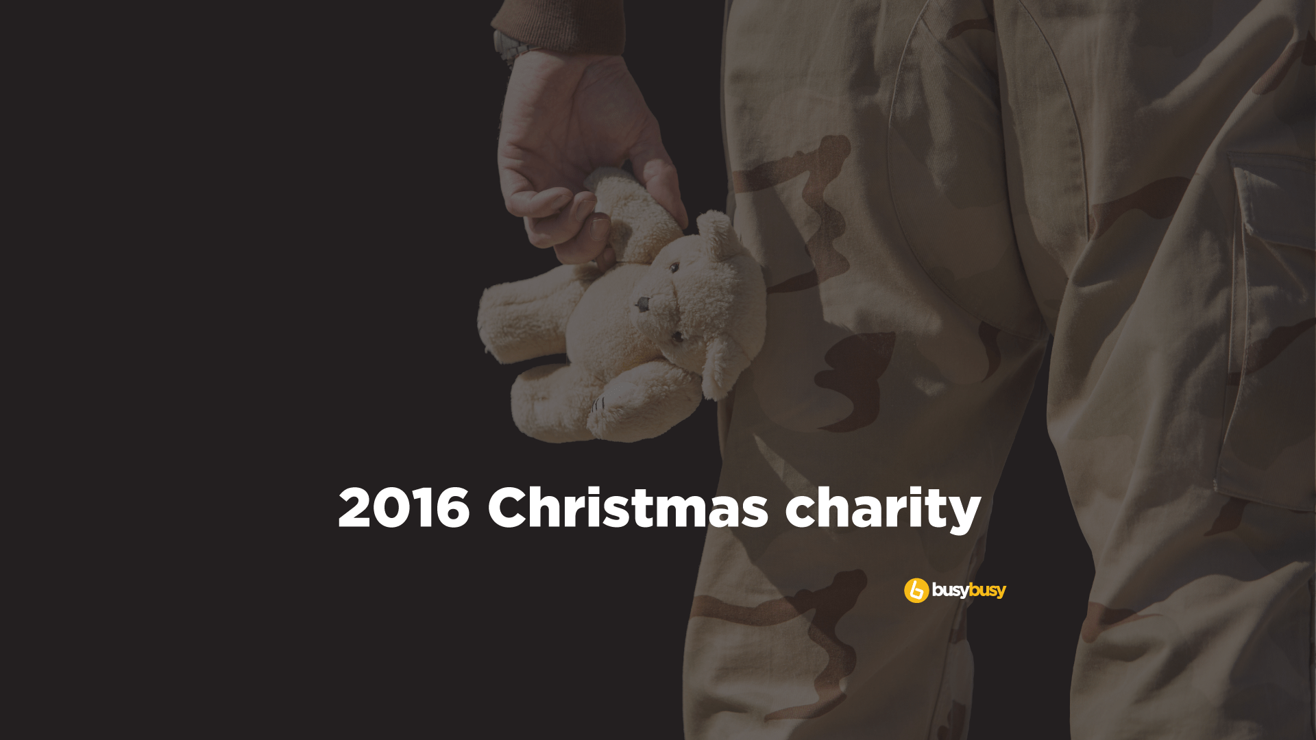 2016 Christmas charity from busybusy