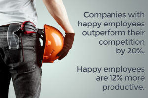 happy employees are more productive 