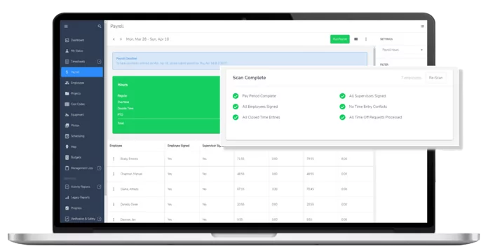 Mobile Time Clock for Construction Companies | Time Clock App