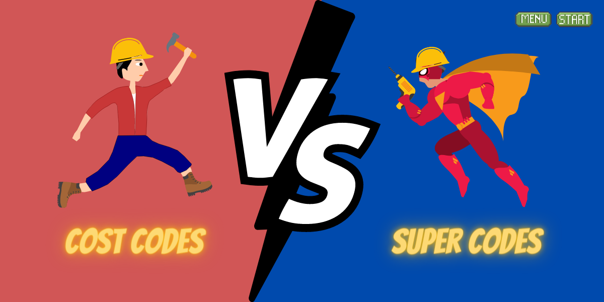 cost codes vs super codes