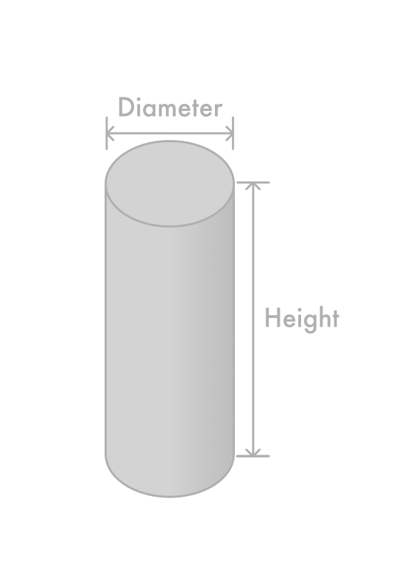 concrete round column icon 