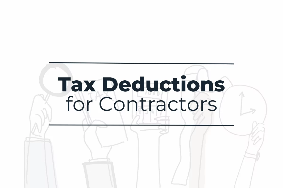 common tax deductions for contractors