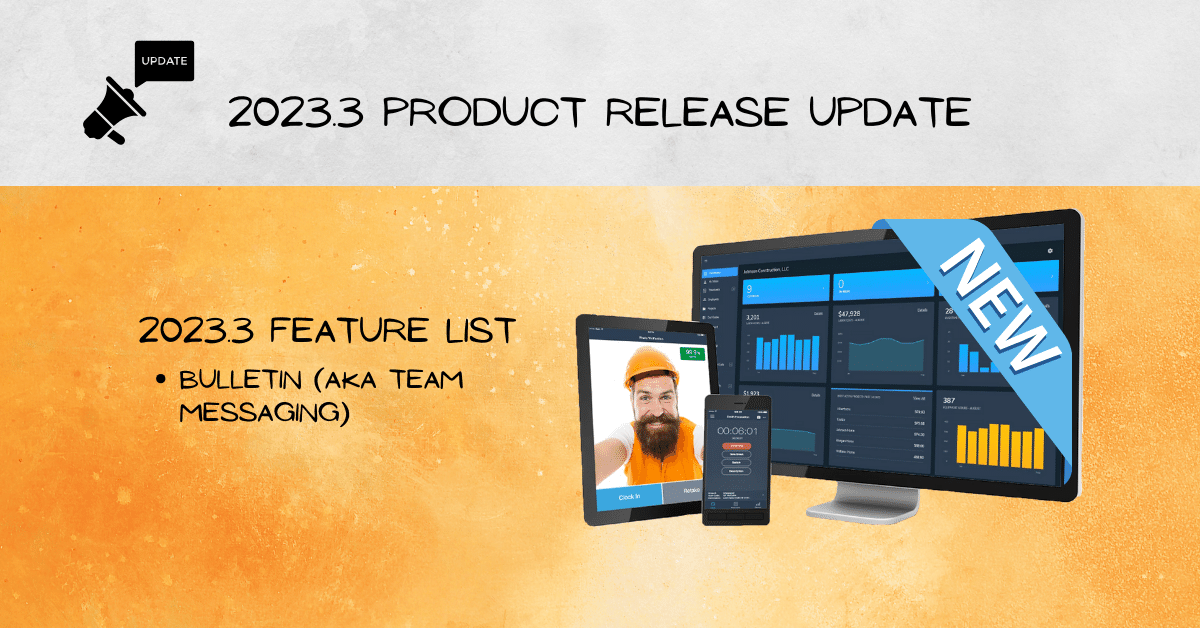 2023.3 Product Release Update Bulletin