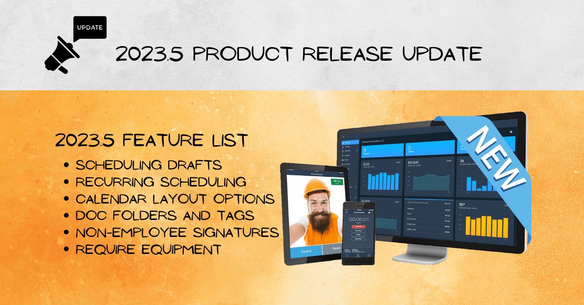 2023.5 Product Release update busybusy