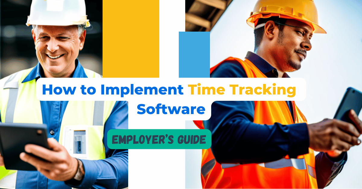 how to implement time tracking software in your company