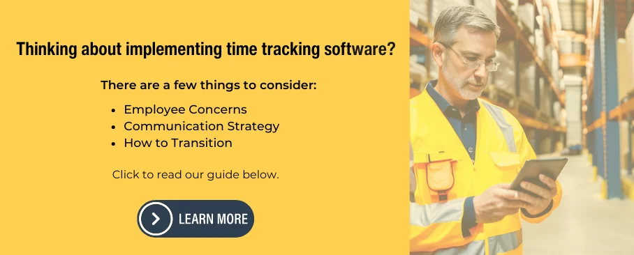 implementing time tracking software in your business