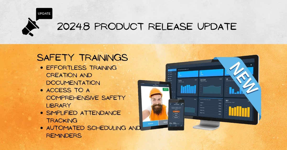 2024.8 product release safety trainings busybusy