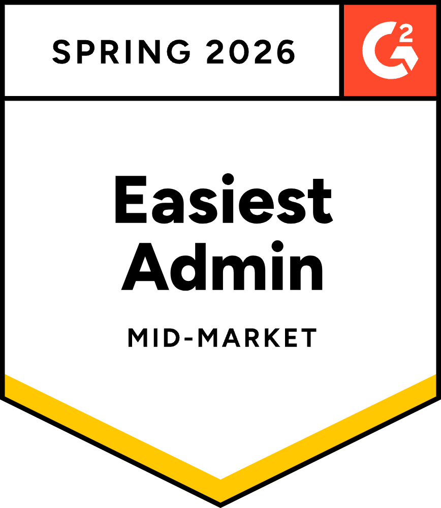 Time Tracking Easiest Admin Mid-Market Ease Of Admin